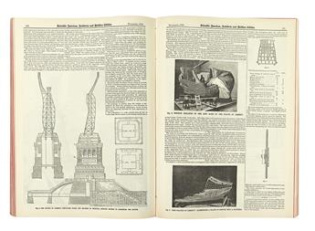 (ARCHITECTURE.) Scientific American. Architects & Builders Edition. Volumes 1-6.